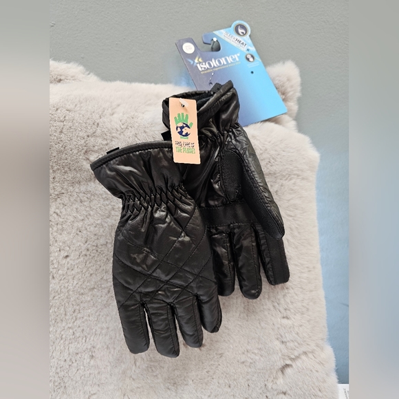 Women's Isotoner Insulated Touchscreen Quilted Gloves - Picture 3 of 5